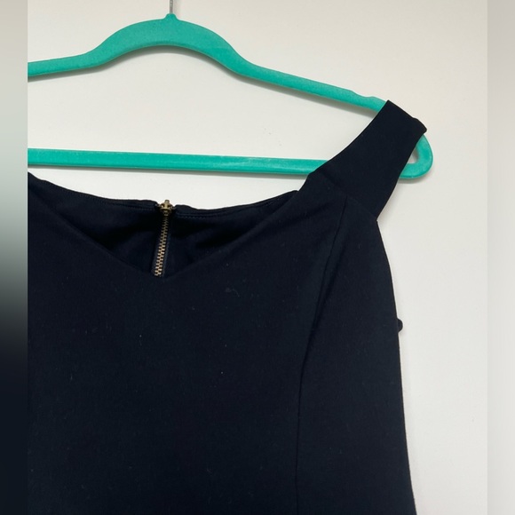 Topshop Off-the-Shoulder Mini Dress - Picture 3 of 9